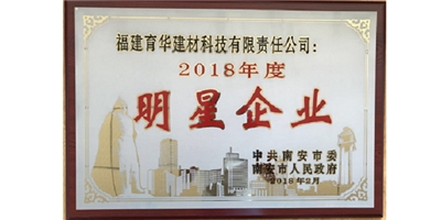 福建育華榮獲“納稅大戶”、“明星企業(yè)”稱號(hào)